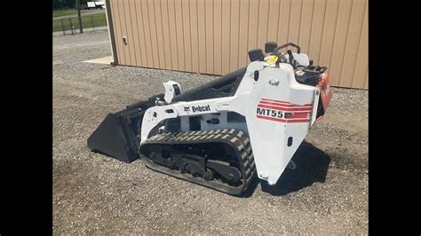 2014 bobcat mt55 walk behind compact track loader|2014 Bobcat MT55 Track Walk.